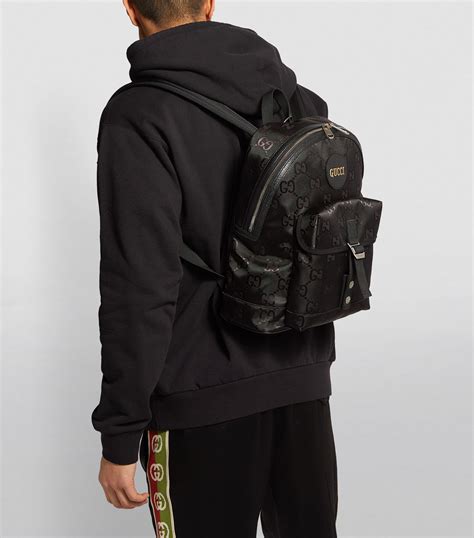 gucci off the grid backpack black|Gucci off the grid yarn.